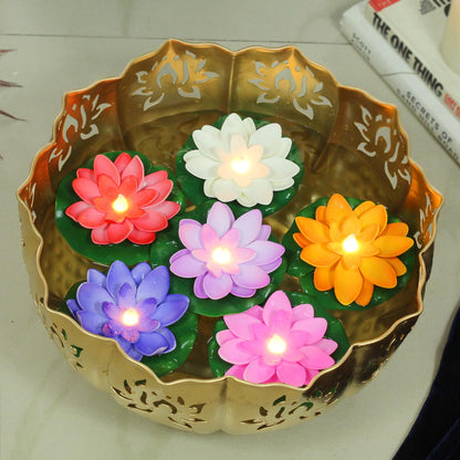 Floating Lotus LED Candles for Every Occasion