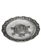 Silver Turtle With Plate