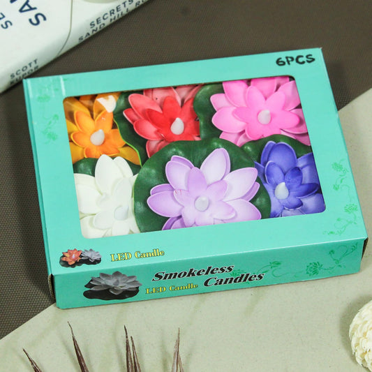 Floating Lotus LED Candles for Every Occasion